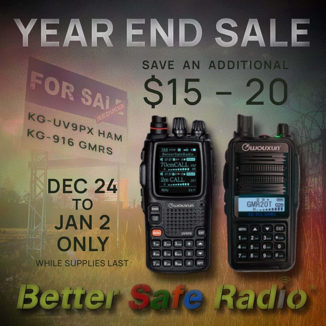 BetterSafeRadio Year End Sale 2022 Promo
